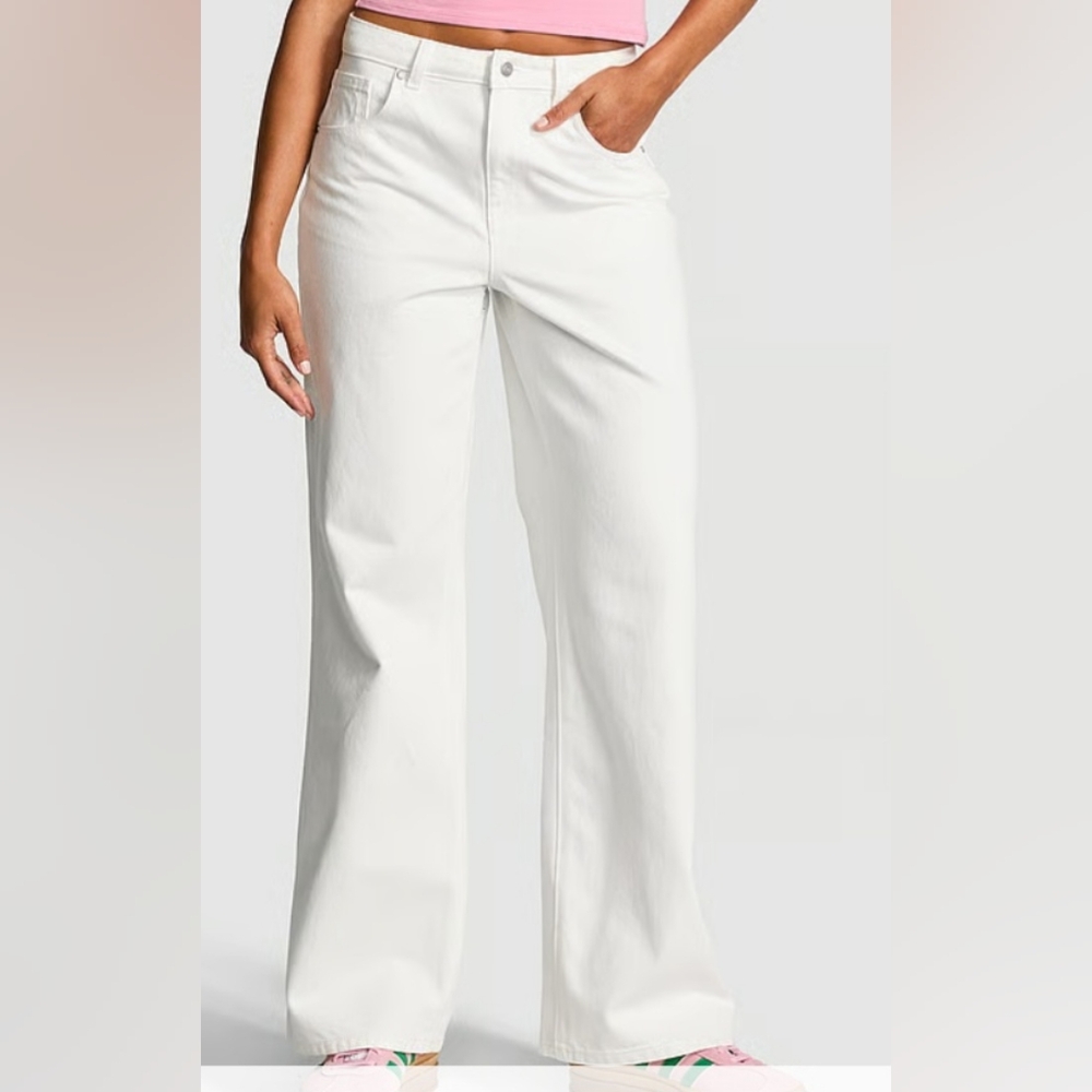 ❤️ ❤️ Denim By Pink High Rise Trendy Jeans